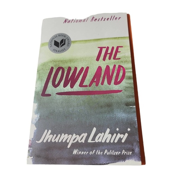 The Lowland Paperback Book By Author Jhumpa Lahiri - Picture 1 of 9